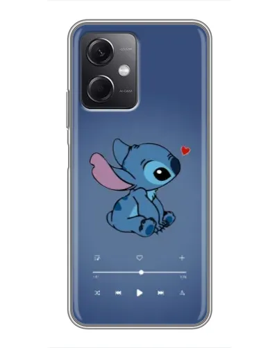 Чехол для Xiaomi Redmi Note 12 (5G) с картинкой «Музыкальный Stitch»