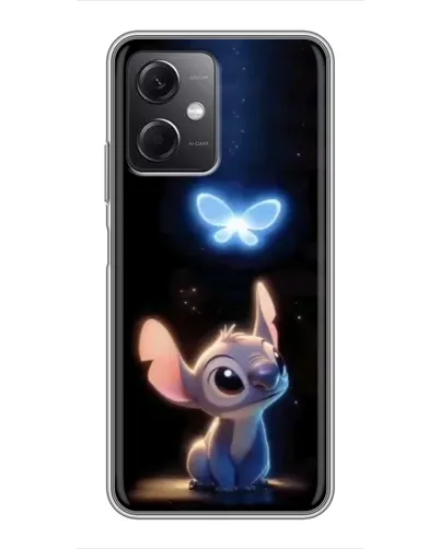 Чехол для Xiaomi Redmi Note 12 (5G) с картинкой «Сияющий Стич»