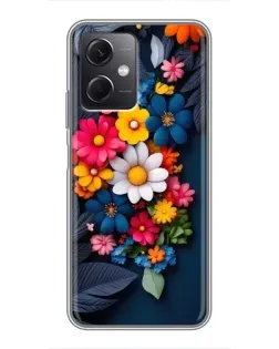 Чохол для Xiaomi Redmi Note 12 (5G) з картинкою «Квіткова феєрія» Чохол для Xiaomi Redmi Note 12 (5G) з картинкою «Квіткова феєрія»