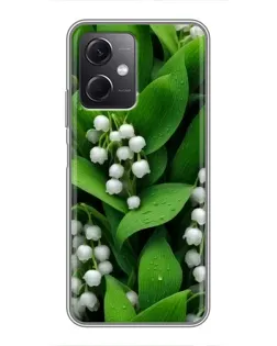 Чохол для Xiaomi Redmi Note 12 (5G) з картинкою «Конвалії в зелені» Чохол для Xiaomi Redmi Note 12 (5G) з картинкою «Конвалії в зелені»
