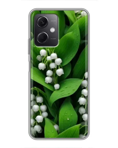 Чохол для Xiaomi Redmi Note 12 (5G) з картинкою «Конвалії в зелені» Чохол для Xiaomi Redmi Note 12 (5G) з картинкою «Конвалії в зелені»
