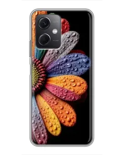 Чохол для Xiaomi Redmi Note 12 (5G) з картинкою «Райдужна квітка» Чохол для Xiaomi Redmi Note 12 (5G) з картинкою «Райдужна квітка»