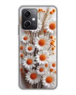 Чохол для Xiaomi Redmi Note 12 (5G) з картинкою «Білі сухоцвіти» Чохол для Xiaomi Redmi Note 12 (5G) з картинкою «Білі сухоцвіти»