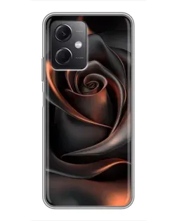 Чохол для Xiaomi Redmi Note 12 (5G) з картинкою «Шовкова чорна троянда» Чохол для Xiaomi Redmi Note 12 (5G) з картинкою «Шовкова чорна троянда»