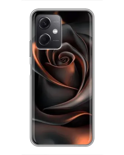 Чохол для Xiaomi Redmi Note 12 (5G) з картинкою «Шовкова чорна троянда» Чохол для Xiaomi Redmi Note 12 (5G) з картинкою «Шовкова чорна троянда»