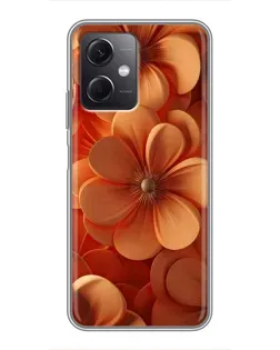 Чохол для Xiaomi Redmi Note 12 (5G) з картинкою «Помаранчева макро квітка» Чохол для Xiaomi Redmi Note 12 (5G) з картинкою «Помаранчева макро квітка»