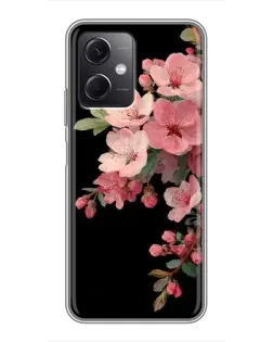 Чохол для Xiaomi Redmi Note 12 (5G) з картинкою «Рожева гілка сакури» Чохол для Xiaomi Redmi Note 12 (5G) з картинкою «Рожева гілка сакури»