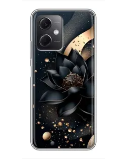 Чохол для Xiaomi Redmi Note 12 (5G) з картинкою «Чорний лотос» Чохол для Xiaomi Redmi Note 12 (5G) з картинкою «Чорний лотос»