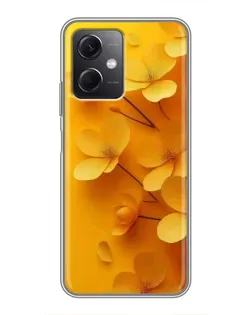 Чохол для Xiaomi Redmi Note 12 (5G) з картинкою «Золоті пелюстки» Чохол для Xiaomi Redmi Note 12 (5G) з картинкою «Золоті пелюстки»