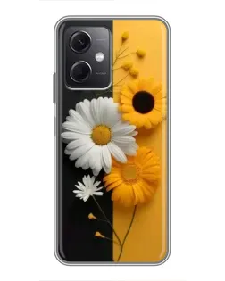 Чохол для Xiaomi Redmi Note 12 (5G) з картинкою «Соняшник та ромашка» Чохол для Xiaomi Redmi Note 12 (5G) з картинкою «Соняшник та ромашка»
