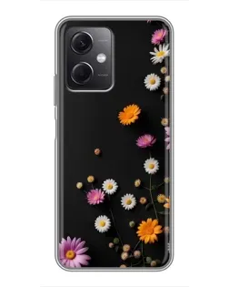 Чехол для Xiaomi Redmi Note 12 (5G) с картинкой «Цветочная композиция»