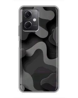Чохол для Xiaomi Redmi Note 12 (5G) з картинкою «Темний абстрактний камуфляж» Чохол для Xiaomi Redmi Note 12 (5G) з картинкою «Темний абстрактний камуфляж»