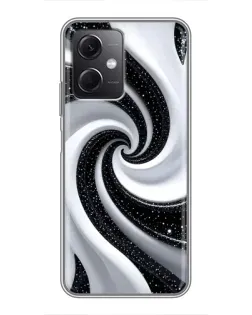 Чохол для Xiaomi Redmi Note 12 (5G) з картинкою «Чорно-біла спіраль» Чохол для Xiaomi Redmi Note 12 (5G) з картинкою «Чорно-біла спіраль»