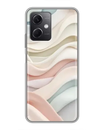 Чохол для Xiaomi Redmi Note 12 (5G) з картинкою «Пастельні ніжні хвилі»