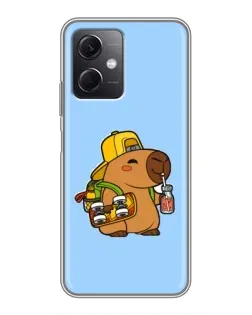 Чохол для Xiaomi Redmi Note 12 (5G) з картинкою «Капібара на скейті» Чохол для Xiaomi Redmi Note 12 (5G) з картинкою «Капібара на скейті»