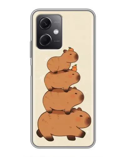 Чохол для Xiaomi Redmi Note 12 (5G) з картинкою «Вежа з капібар» Чохол для Xiaomi Redmi Note 12 (5G) з картинкою «Вежа з капібар»