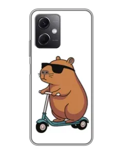 Чохол для Xiaomi Redmi Note 12 (5G) з картинкою «Капібара на самокаті» Чохол для Xiaomi Redmi Note 12 (5G) з картинкою «Капібара на самокаті»