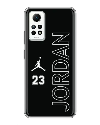 Чехол для Xiaomi Redmi Note 12 Pro (4g) с картинкой «Jordan Vertical»