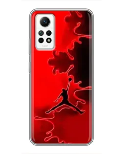 Чехол для Xiaomi Redmi Note 12 Pro (4g) с картинкой «Jordan Red Smoke» Чехол для Xiaomi Redmi Note 12 Pro (4g) с картинкой «Jordan Red Smoke»