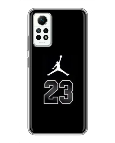 Чехол для Xiaomi Redmi Note 12 Pro (4g) с картинкой «Jordan Flight 23»