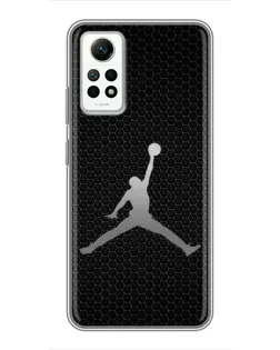 Чехол для Xiaomi Redmi Note 12 Pro (4g) с картинкой «Jordan Dark Carbon» Чехол для Xiaomi Redmi Note 12 Pro (4g) с картинкой «Jordan Dark Carbon»