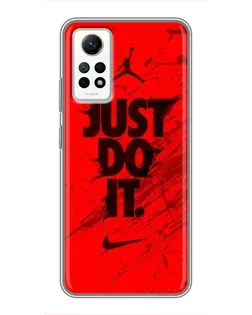 Чехол для Xiaomi Redmi Note 12 Pro (4g) с картинкой «Nike Just Do It» Чехол для Xiaomi Redmi Note 12 Pro (4g) с картинкой «Nike Just Do It»