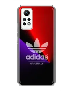 Чохол для Xiaomi Redmi Note 12 Pro (4g) з картинкою «Adidas Red Neon»
