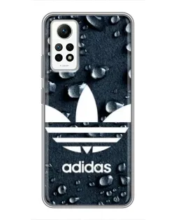 Чохол для Xiaomi Redmi Note 12 Pro (4g) з картинкою «Adidas Trefoil Blue»