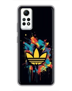 Чохол для Xiaomi Redmi Note 12 Pro (4g) з картинкою «Adidas Splash»