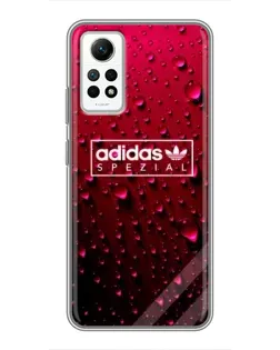 Чехол для Xiaomi Redmi Note 12 Pro (4g) с картинкой «Adidas Gold Marble»
