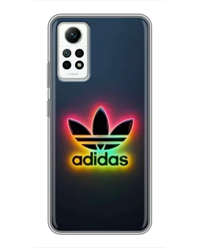 Чехол для Xiaomi Redmi Note 12 Pro (4g) с картинкой «Неоновый Adidas» Чехол для Xiaomi Redmi Note 12 Pro (4g) с картинкой «Неоновый Adidas»