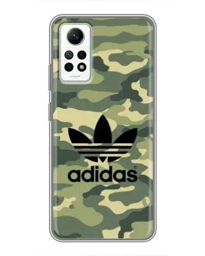Чехол для Xiaomi Redmi Note 12 Pro (4g) с картинкой «Милитари стиль Adidas» Чехол для Xiaomi Redmi Note 12 Pro (4g) с картинкой «Милитари стиль Adidas»