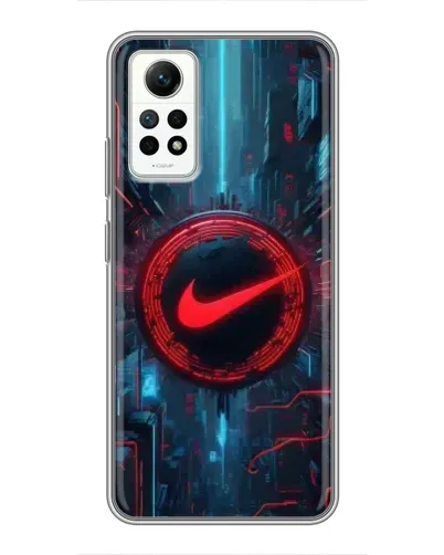 Чехол для Xiaomi Redmi Note 12 Pro (4g) с картинкой «Техногенный стиль Nike» Чехол для Xiaomi Redmi Note 12 Pro (4g) с картинкой «Техногенный стиль Nike»