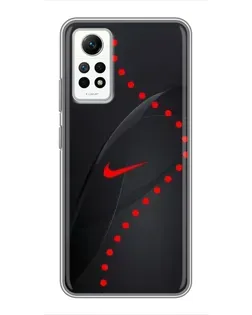 Чехол для Xiaomi Redmi Note 12 Pro (4g) с картинкой «Абстрактный дизайн Nike» Чехол для Xiaomi Redmi Note 12 Pro (4g) с картинкой «Абстрактный дизайн Nike»