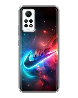 Чехол для Xiaomi Redmi Note 12 Pro (4g) с картинкой «Огненный логотип Nike» Чехол для Xiaomi Redmi Note 12 Pro (4g) с картинкой «Огненный логотип Nike»