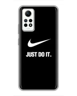 Чехол для Xiaomi Redmi Note 12 Pro (4g) с картинкой «Классический принт Nike» Чехол для Xiaomi Redmi Note 12 Pro (4g) с картинкой «Классический принт Nike»