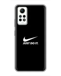 Чехол для Xiaomi Redmi Note 12 Pro (4g) с картинкой «Минимализм от Nike» Чехол для Xiaomi Redmi Note 12 Pro (4g) с картинкой «Минимализм от Nike»