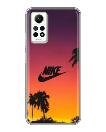 Чехол для Xiaomi Redmi Note 12 Pro (4g) с картинкой «Nike на закате солнца» Чехол для Xiaomi Redmi Note 12 Pro (4g) с картинкой «Nike на закате солнца»