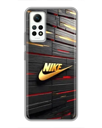 Чехол для Xiaomi Redmi Note 12 Pro (4g) с картинкой «Золотой Nike на металле» Чехол для Xiaomi Redmi Note 12 Pro (4g) с картинкой «Золотой Nike на металле»