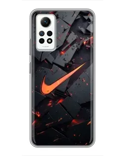 Чехол для Xiaomi Redmi Note 12 Pro (4g) с картинкой «Nike — эффект разломов» Чехол для Xiaomi Redmi Note 12 Pro (4g) с картинкой «Nike — эффект разломов»
