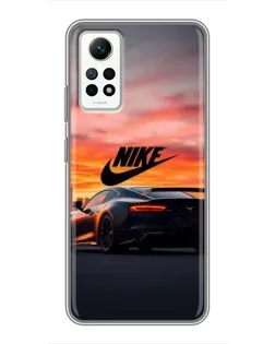 Чехол для Xiaomi Redmi Note 12 Pro (4g) с картинкой «Nike и суперкар» Чехол для Xiaomi Redmi Note 12 Pro (4g) с картинкой «Nike и суперкар»
