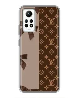 Чехол для Xiaomi Redmi Note 12 Pro (4g) с картинкой «Louis Vuitton — банты»
