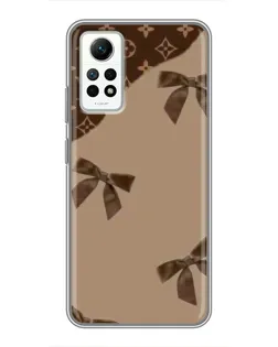 Чехол для Xiaomi Redmi Note 12 Pro (4g) с картинкой «LV — кофейный атлас»
