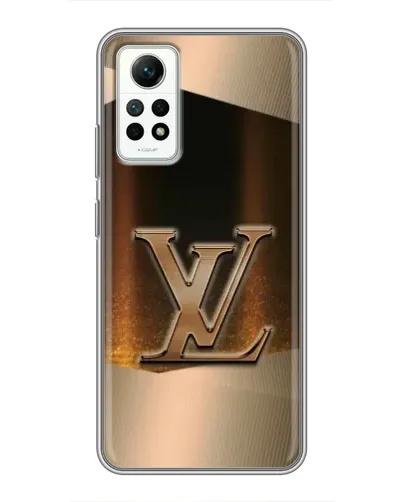 Чехол для Xiaomi Redmi Note 12 Pro (4g) с картинкой «LV — золотое сияние»