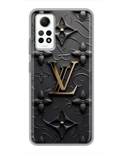 Чехол для Xiaomi Redmi Note 12 Pro (4g) с картинкой «Кожаная текстура LV»