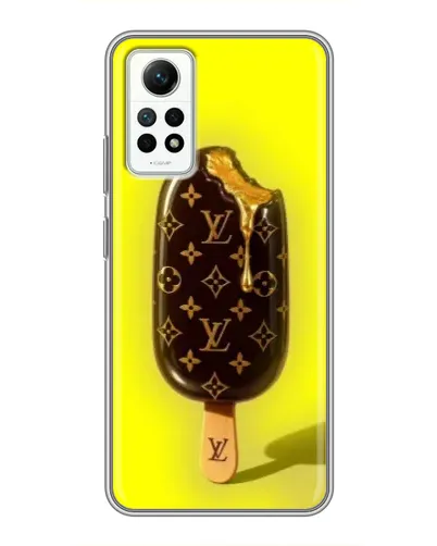 Чехол для Xiaomi Redmi Note 12 Pro (4g) с картинкой «Мороженое от LV»