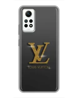 Чехол для Xiaomi Redmi Note 12 Pro (4g) с картинкой «Градиент Louis Vuitton»