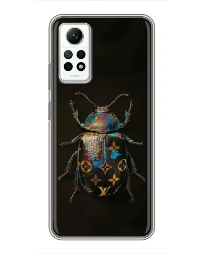 Чехол для Xiaomi Redmi Note 12 Pro (4g) с картинкой «LV — мраморный принт»
