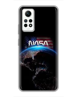 Чехол для Xiaomi Redmi Note 12 Pro (4g) с картинкой «Земля из космоса NASA» Чехол для Xiaomi Redmi Note 12 Pro (4g) с картинкой «Земля из космоса NASA»