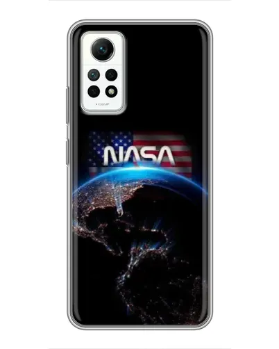 Чехол для Xiaomi Redmi Note 12 Pro (4g) с картинкой «Земля из космоса NASA»